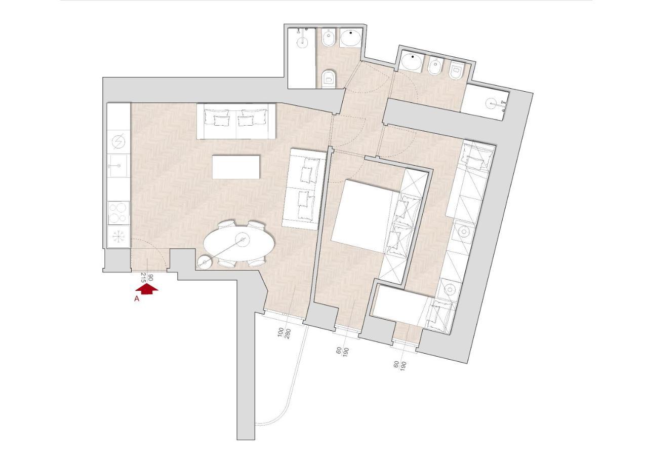 米兰Marcora 6 G Luxury Living公寓 外观 照片
